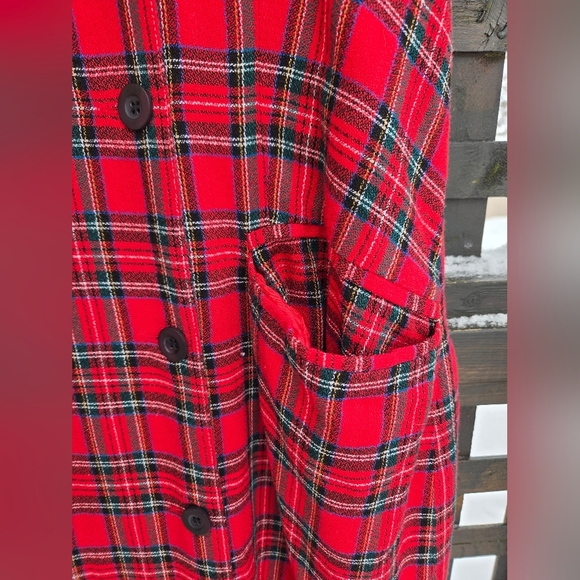 Vintage Plaid Jumper Dress - Picture 7 of 11